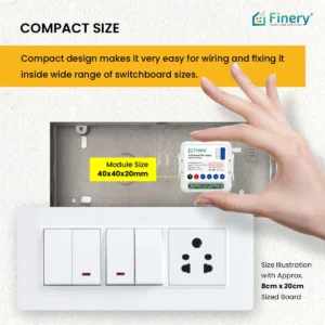 4 gang compact smart wifi switch