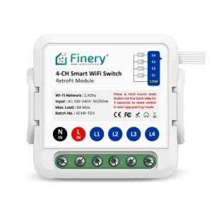 finery 4 node smart switch retrofit